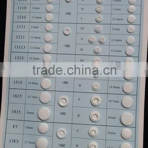 Sedex Audited 2 Pillar Factory Plastic Pree Studs Snap Button thumbnail-5