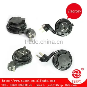 3 Pins Extension Power Cord Reels and Spring Retractable Cable Reel thumbnail-1
