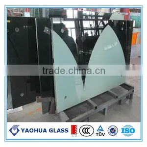 Black Silk Screen Tempered Glass thumbnail-3
