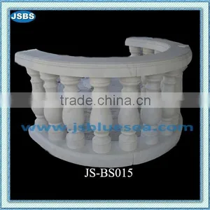 Hand Carved White Stone Balcony Balustrade thumbnail-1