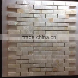 Delicate Natural Shell White Mother of Pearl Mosaic thumbnail-1