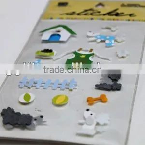 3D Handmade Sticker Foam Sticker thumbnail-1