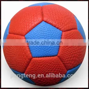 32 Panels Size 3 Soft Leather Handball for Promotion thumbnail-1