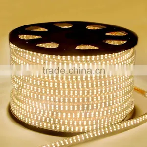 Warm White 220v 180leds per Meter 2835 Led Strip thumbnail-1