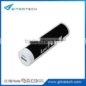 Cylinder Branded Lipstick Power Bank 2800mAh With Custom Logo thumbnail-4