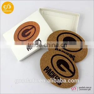 Beauty Pattern Promotion Gifts MDF Cork Placemat thumbnail-1