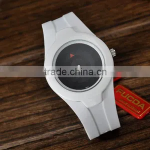Quality 3ATM Watch Casual Ladies Dress Silicone Hand Clocks thumbnail-2
