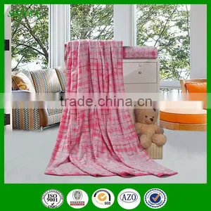 100% Cotton Terry Cloth Blanket Flower Design thumbnail-4