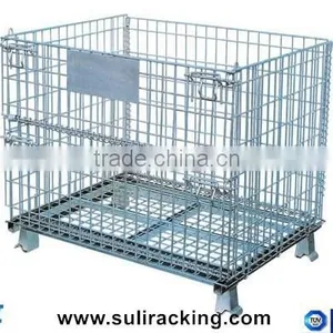 Good Quality Foldable Wire Mesh Bulk Containers thumbnail-1
