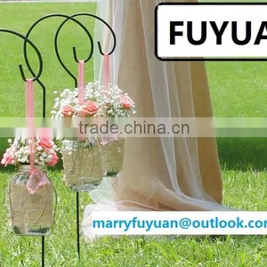 Factory Wrought Iron Shepherd Hook Wedding China Supplier thumbnail-2