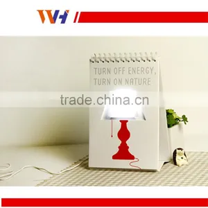 Creative Fashionable Turn Page Calendar USB Led Lamp thumbnail-1