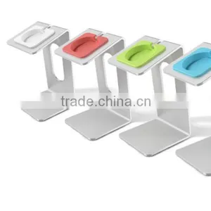 Wholesale Light Silver Metal For Apple Watch Charging Dock OEM Welcomed thumbnail-4