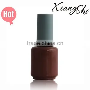 15ml Brown Nail Polish Bottles With Aluminum Cap And Brush In Guangzhou thumbnail-1