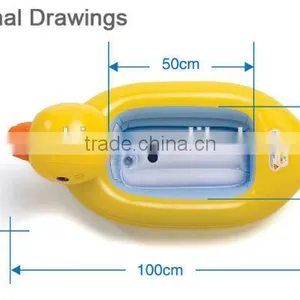 Novelly Design Inflatable Animal Shape Pvc Baby Boat for Kids thumbnail-2
