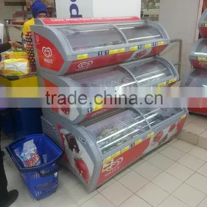 GLASS DOOR ICE CREAM FREEZER SHOWCASE thumbnail-2