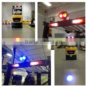10W LED Spot Forklift Truck Blue Warning Lamp Safety Working Light LED Light Warehouse Safety Warning Lamp thumbnail-1