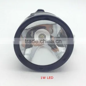 1W Powerful Led Reflector Search Flashlight Powered by 3AA Batteries thumbnail-4