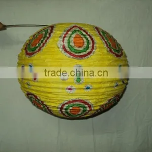 Handmade Paper Lanterns Tie Dye thumbnail-1