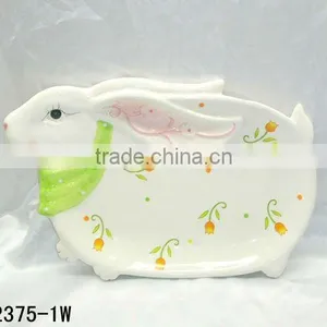 Easter Rabbit Ceramic Gift Plate thumbnail-1