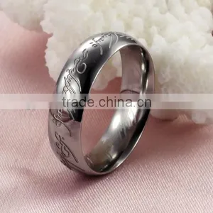 Best Selling Products Fashion Stainless Steel Dubai Design Silver Ring thumbnail-3