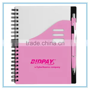 PP Note Book With Pen,promotion Cheap Notebook, Custom Bulk Notebooks thumbnail-4