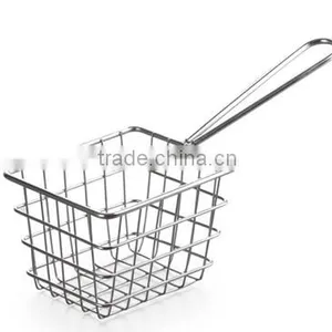 Stainless Steel Fryer Chip Basket thumbnail-2