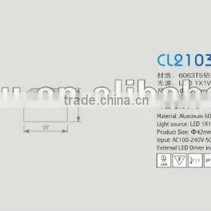 Led Under Cabinet Light Led,1x1w,AC85~265V thumbnail-1