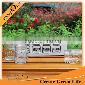 Food Safety 2oz Mason Shot Wine Glasses thumbnail-1