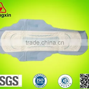 Pulp Disposable Lady Sanitary Napkins With Wings thumbnail-3