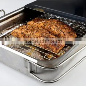 Stovetop Smoker Stainless Steel Stovetop Smoker Metal Grill Fish Smoker thumbnail-3