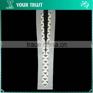 5MM Crystal Rhinestone Octangle Collar Beaded Neckline Garment Accessories thumbnail-3