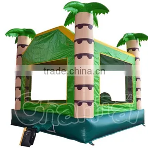 Wholesale Inflatable Palm Tree Boucer for Sale, Cheap Inflatable Jumping Bouncer for Kids Game thumbnail-2