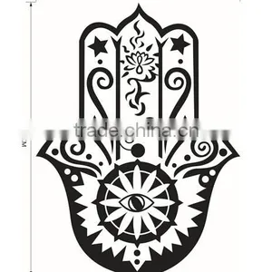 Wall Decal Vinyl Sticker Decals Hamsa Hand Eye Indian Yoga Buddha Fatima Namaste thumbnail-2