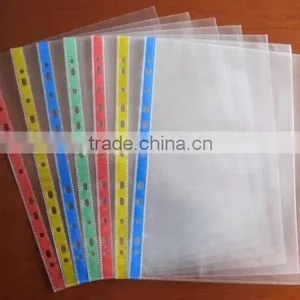 With Color Stripe a4 pp Sheet Holder 11 Holes for Sale thumbnail-1