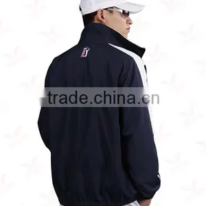Customized Nylon Waterproof Material Men's Long Sleeves Golf Jacket thumbnail-3
