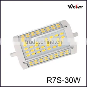 High Lumen 3000LM 30W R7S LED Lamp, 118MM R7S LED 30W R7s Flood Led Light thumbnail-1
