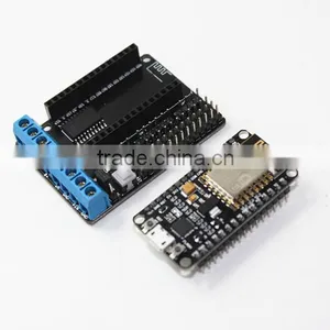 NodeMCU Lua WiFi + ESP Motor Drive Expansion Board Kit ESP12E Lua WiFi Smart Car E201+E206 thumbnail-3