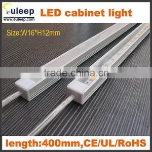 SMD2835,5000-6500k,IP33 Led Light Bar Use For Closet Under Cabinet Light With Sensor Switch Export Canada Market,400mm/5w thumbnail-1
