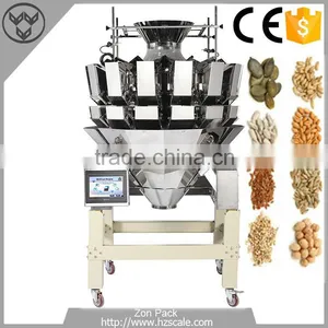 14 Heads Combination Weigher With Dimpled Surface for Vegetable Food Packing thumbnail-2