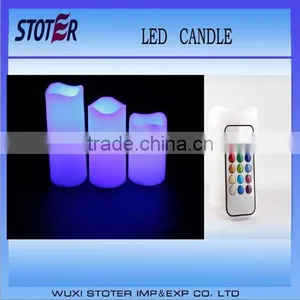 Led Scented Candle With 18keys Remote Control thumbnail-1