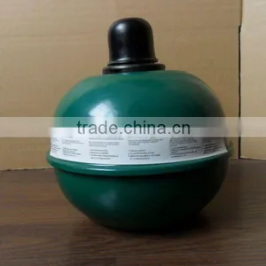 P1215 Kerosene Spray Painted Blue Garden Tumble Torch thumbnail-1
