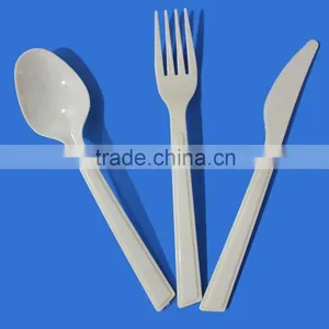 Disposable Cheap Plastic Cutlery Medium Weight Plastic Cutlery thumbnail-1