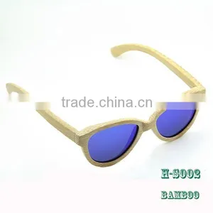 2016 Wood Designer Bamboo Sunglasses With Polarized Lens thumbnail-3