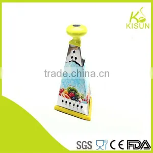 Mini Size Stainless Steel 3 in 1 Vegetable Grater thumbnail-1