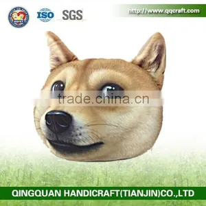 Aimigou Plush Animal Shaped Pillow & Dog Cat Face Cushion thumbnail-1