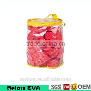 Melors Red Wall Printed Kids Toy Brick Red Color Building Block for Kids Creativity Red Color Brick Printing Eva Block thumbnail-1