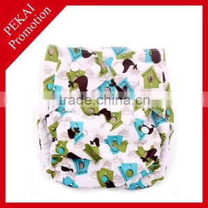 High Quality Organic Bamboo Velour Baby Cloth Diaper Cover, Cloth Nappy thumbnail-5