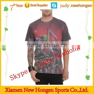New Model Men's T-shirt, Polyester t Shirt thumbnail-1