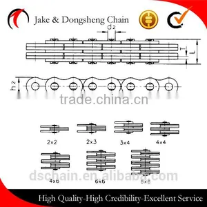 Pitch:63.50mm Leaf Chain Industrial Chain LH2088 thumbnail-1