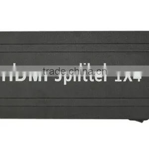 Premium 1x4HD Splitter 1 in 4 Out 4 Ports Splitter Distributor Converter (O4way HD Splitter 1.4 for HDTV Support 4k*2k thumbnail-4